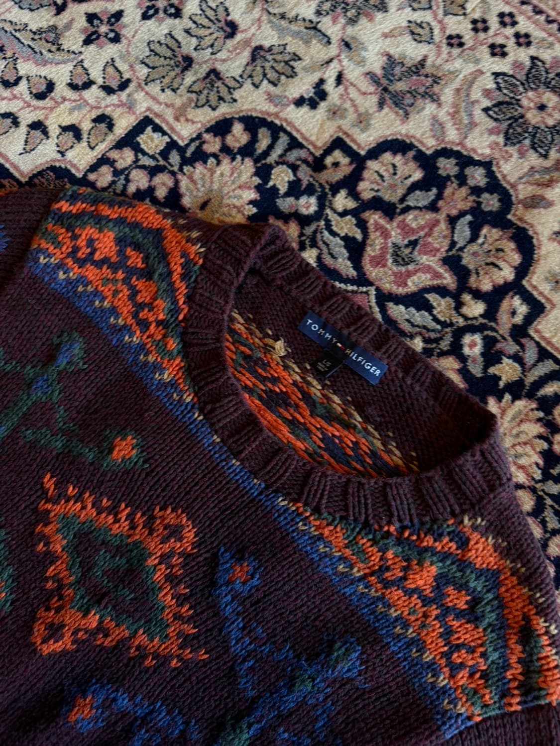 타미힐피거 나바호 니트 105~110 상품이미지2
