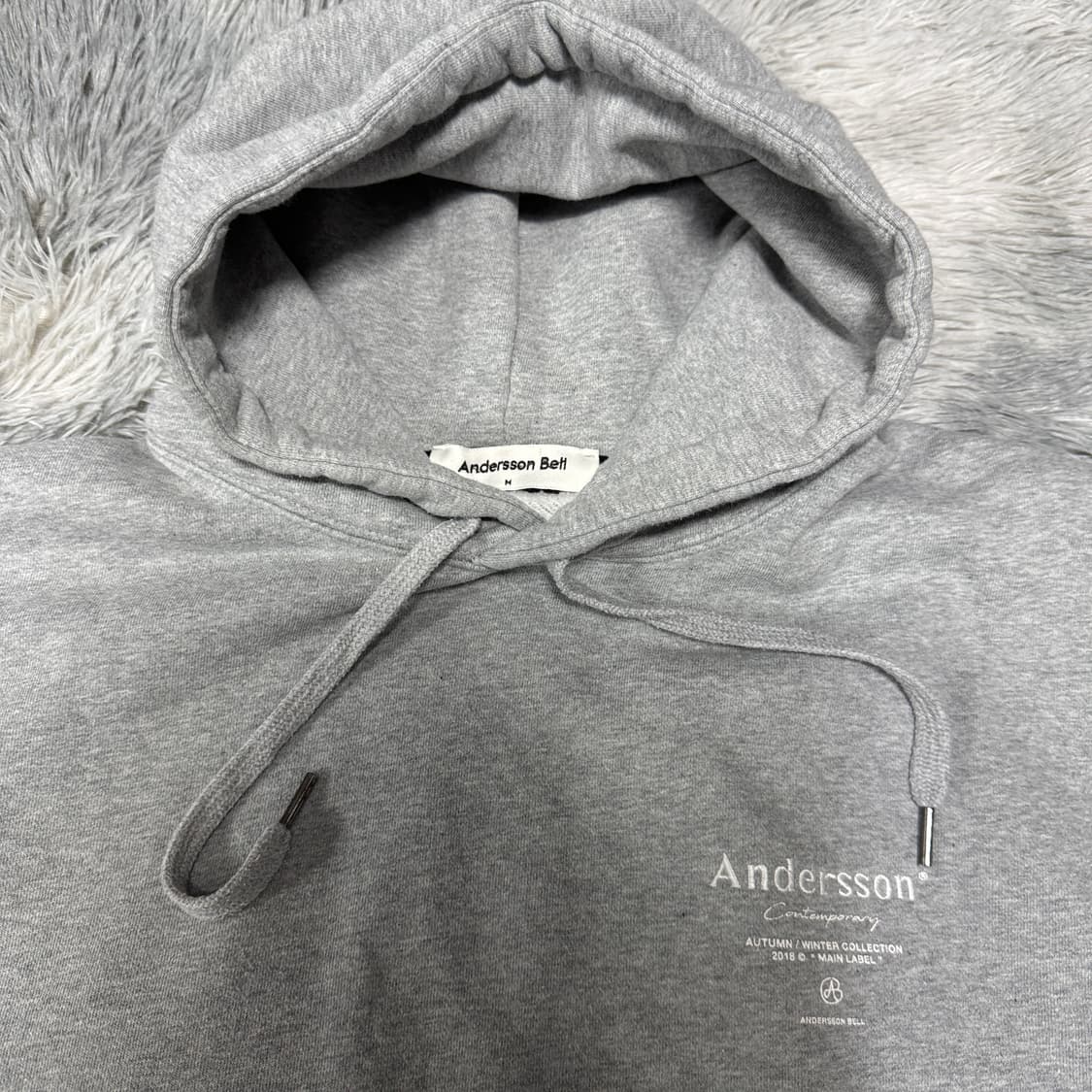 앤더슨벨 기모 후드티 M사이즈 상품이미지2
