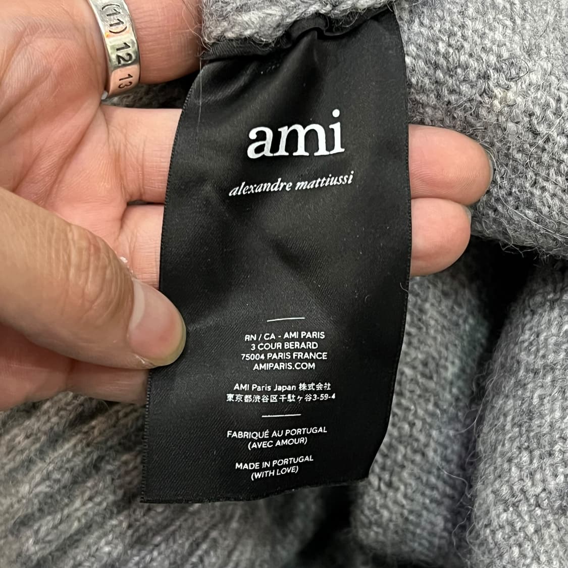  아미 베이직 니트 +명품감정서 y14284 상품이미지8
