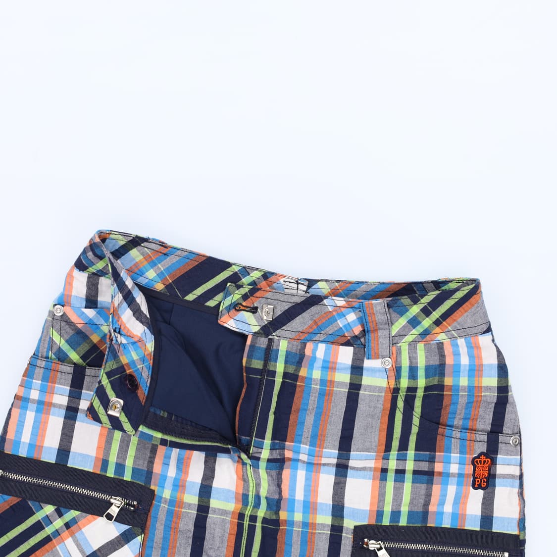 [0] 파리게이츠 여성 체크 골프치마 치마바지 0102H2 상품이미지3