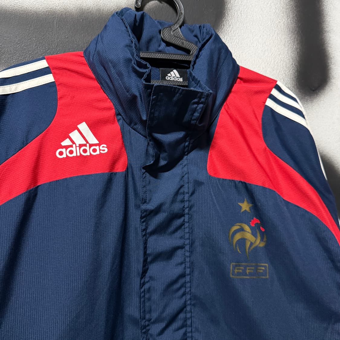 아디다스 올드스쿨 프랑스 국대 배색 윈드브레이커 바람막이 자켓 상품이미지3