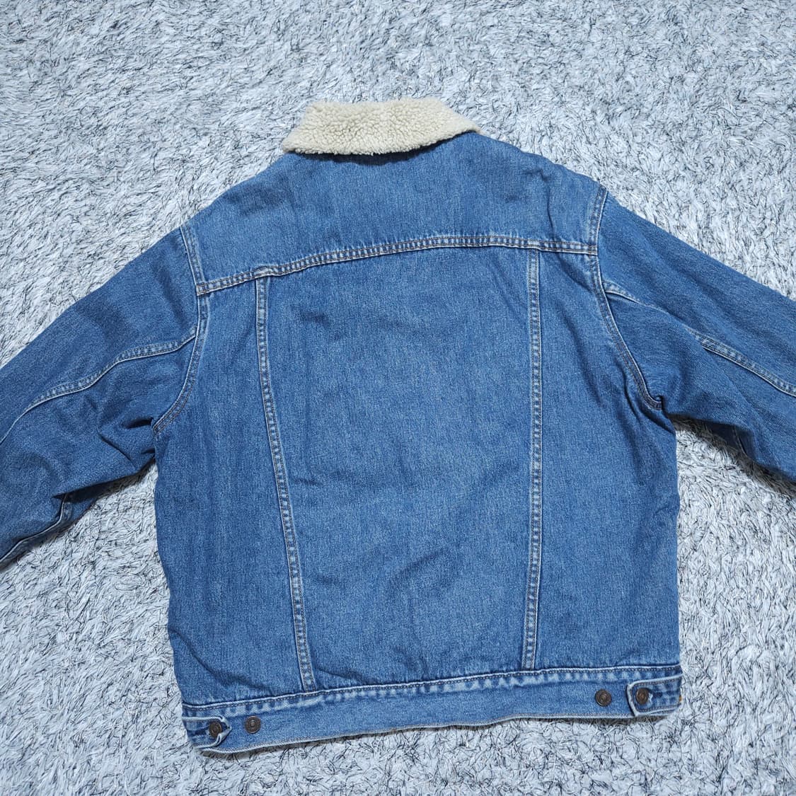 리바이스) L 남자 쉐르파 데님트러커자켓  올드스쿨/ 왕눈이샵 상품이미지5