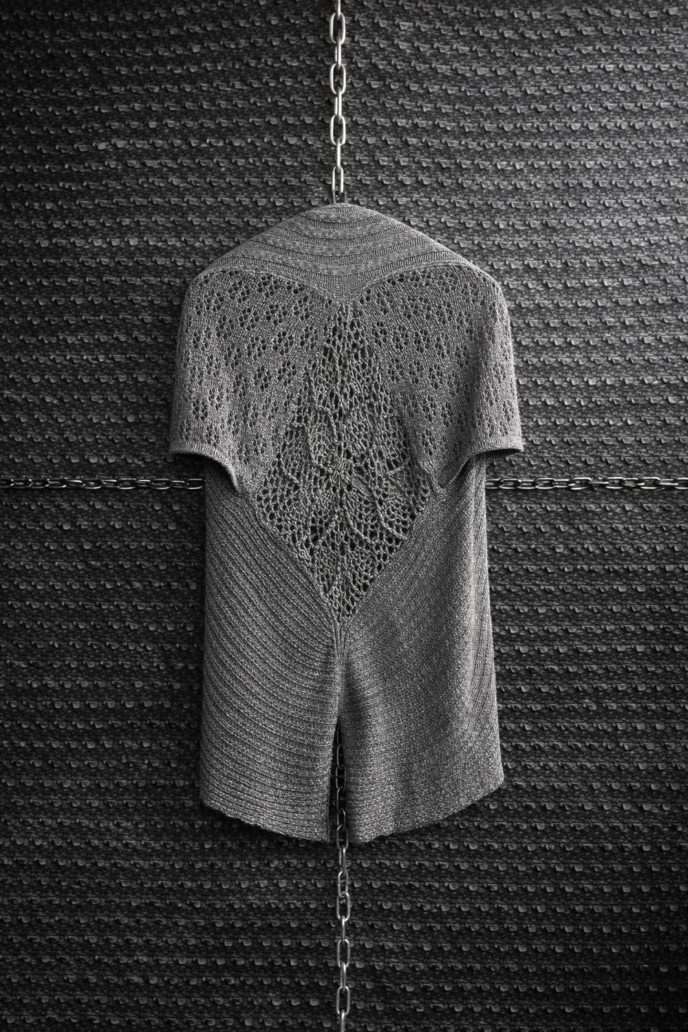 레이어드 펀칭니트 롱 가디건 상품이미지2