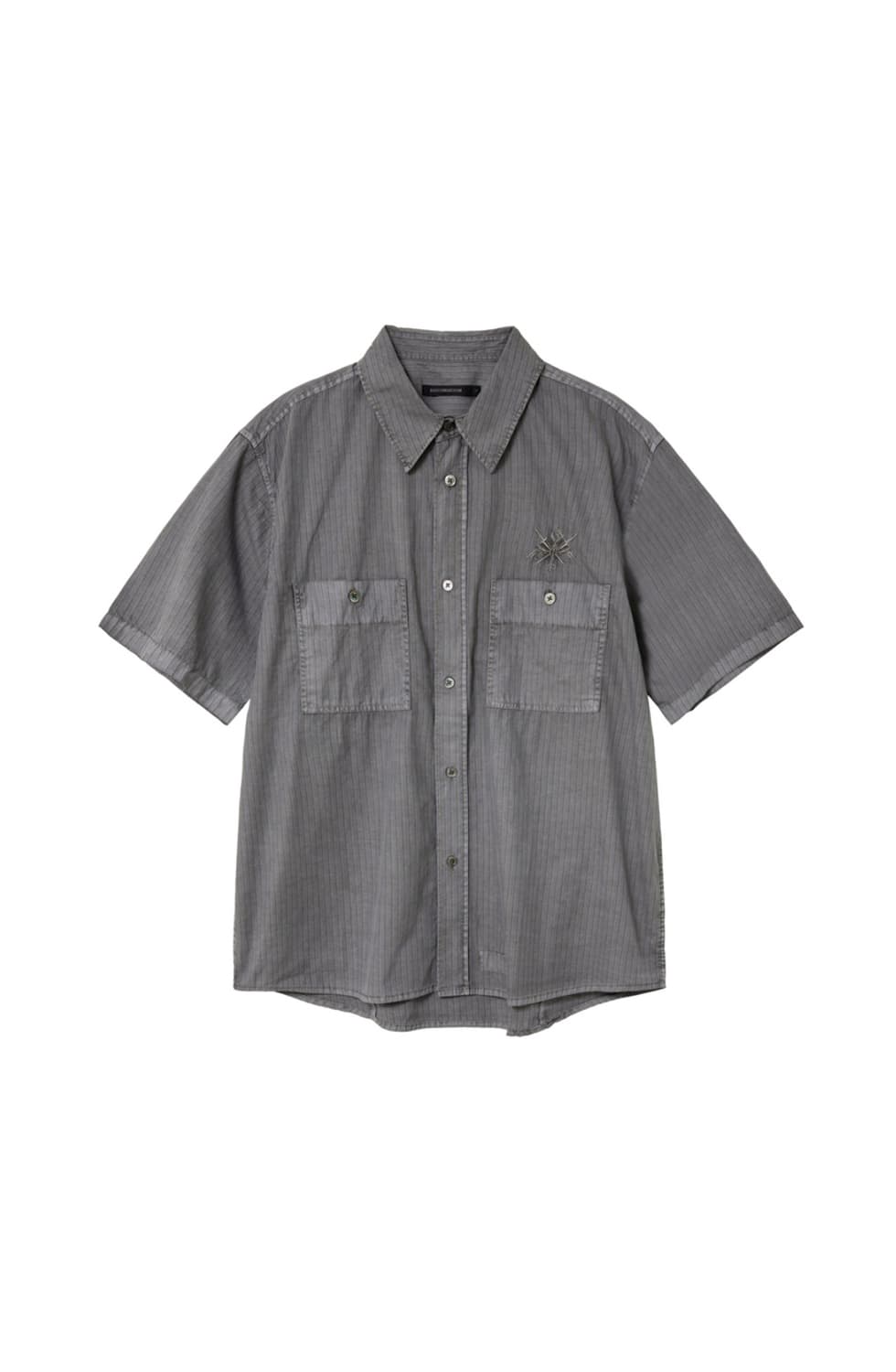 Bone Dragon Shirt Over Dyed Stripe Grey 상품이미지1