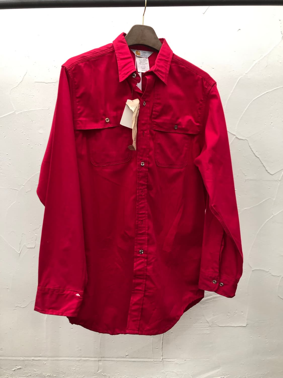 8-90s 칼하트 러기드 아웃도어 셔츠 상품이미지1