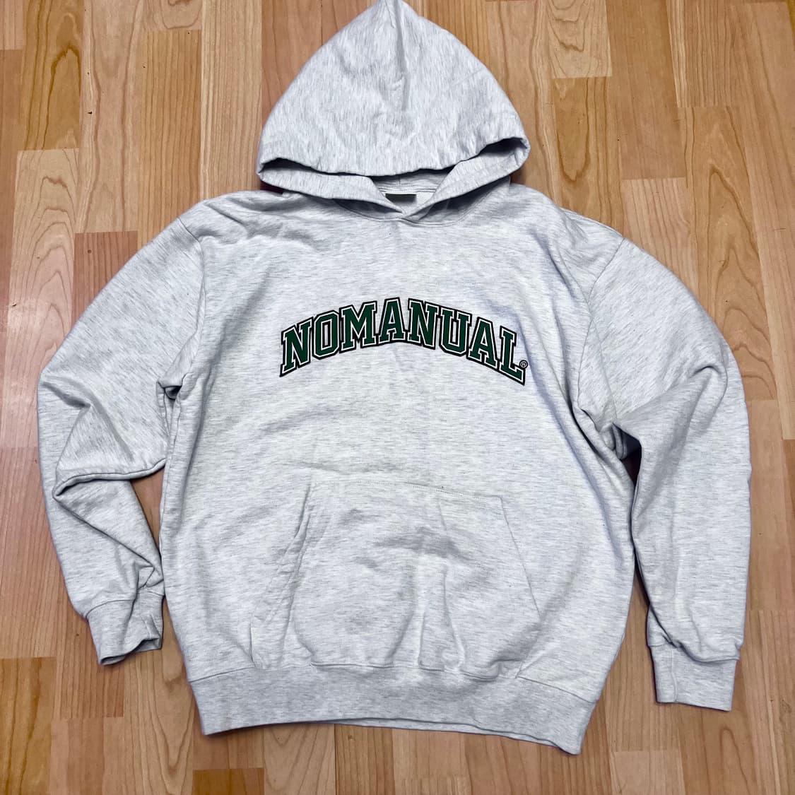 (S) 노메뉴얼 후드 그레이 오버사이즈 상품이미지1