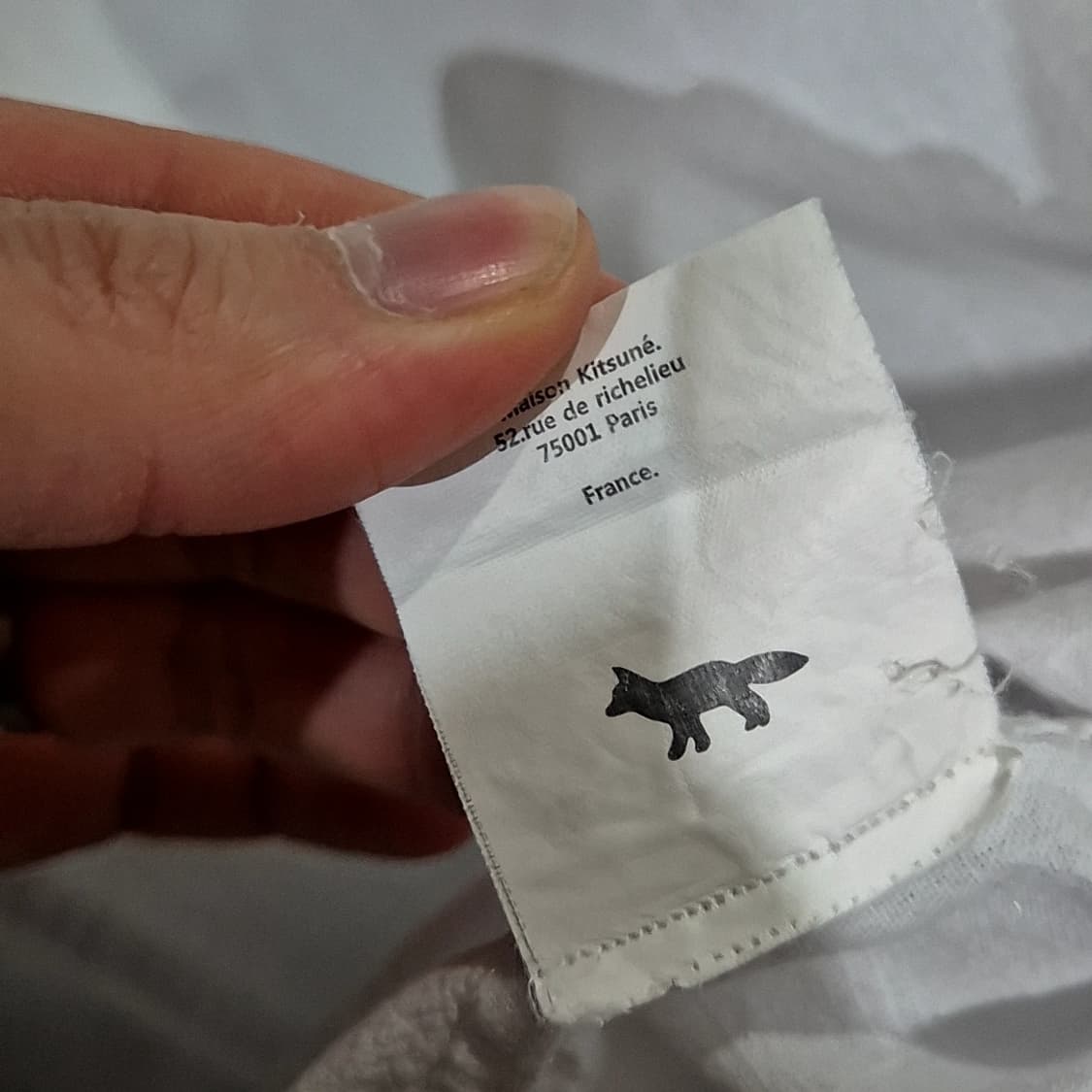 메종키츠네 화이트 셔츠 상품이미지6