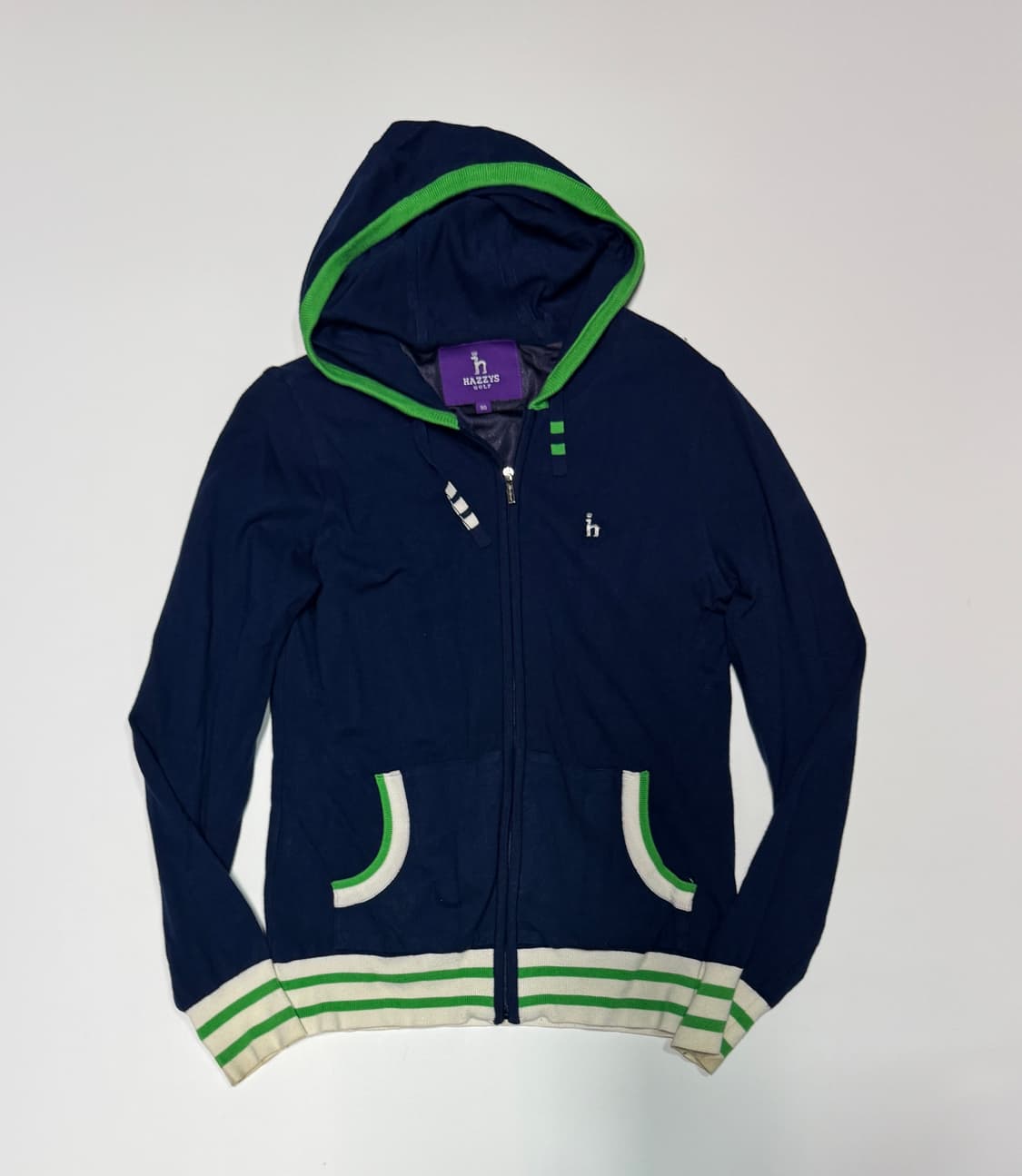 여성 헤지스 Hazzys 골프 방풍 후드집업 S 상품이미지1