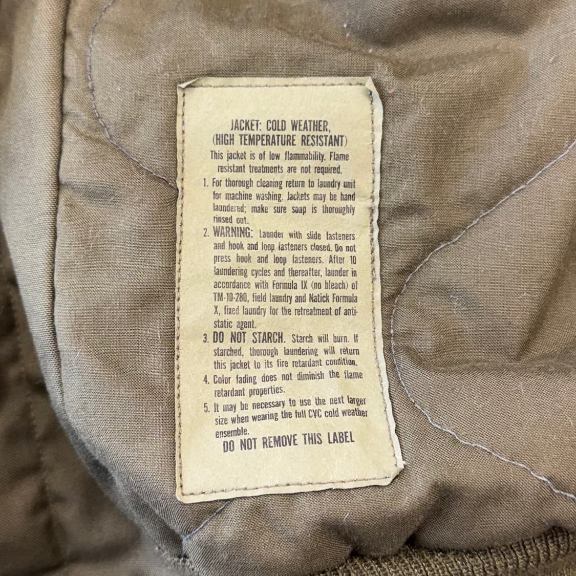 90s US Army 미군 CVC 탱크 봄버 자켓 (XL) 상품이미지8