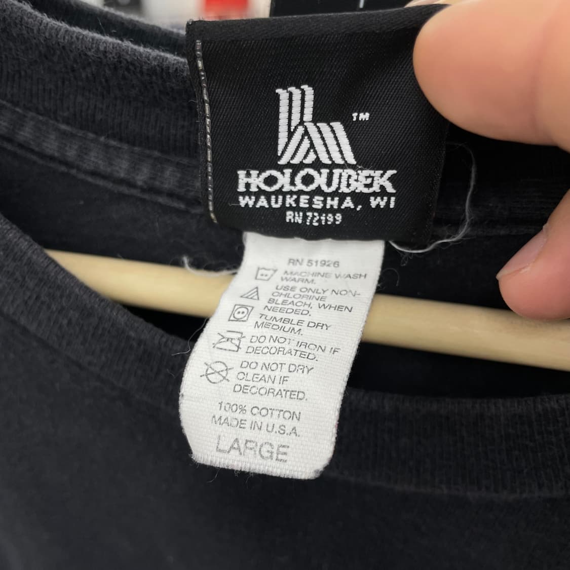 할리데이비슨 00s 라이트닝 번개 페이딩 빈티지 반팔 티셔츠 상품이미지9