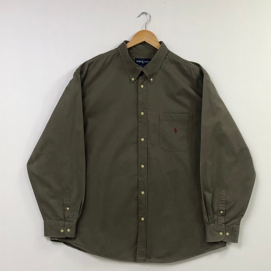 Xxl 폴로 솔리드코튼 셔츠 상품이미지2