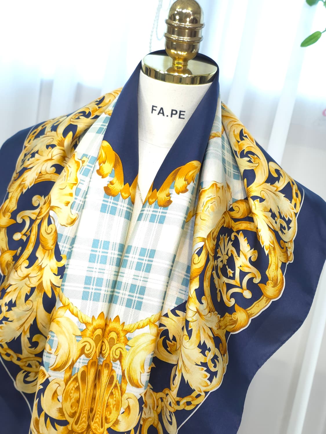 실크스카프 ASCOT PARK POLO CLUB 상품이미지2