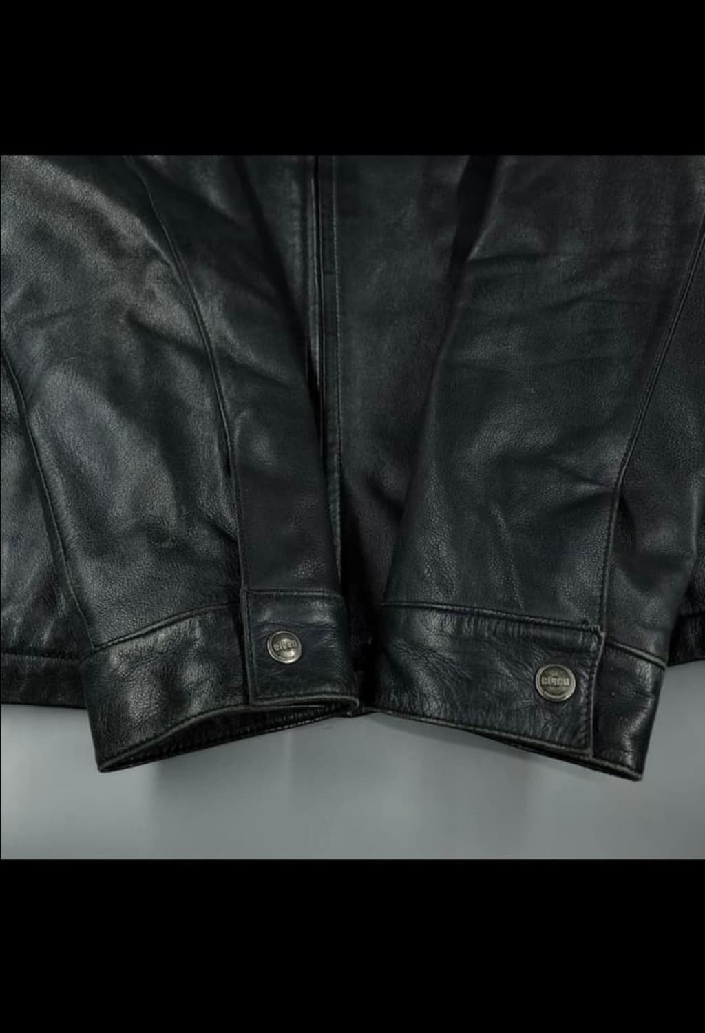 EIGEN 블랙 램스킨 싱글레더 가죽자켓 상품이미지5