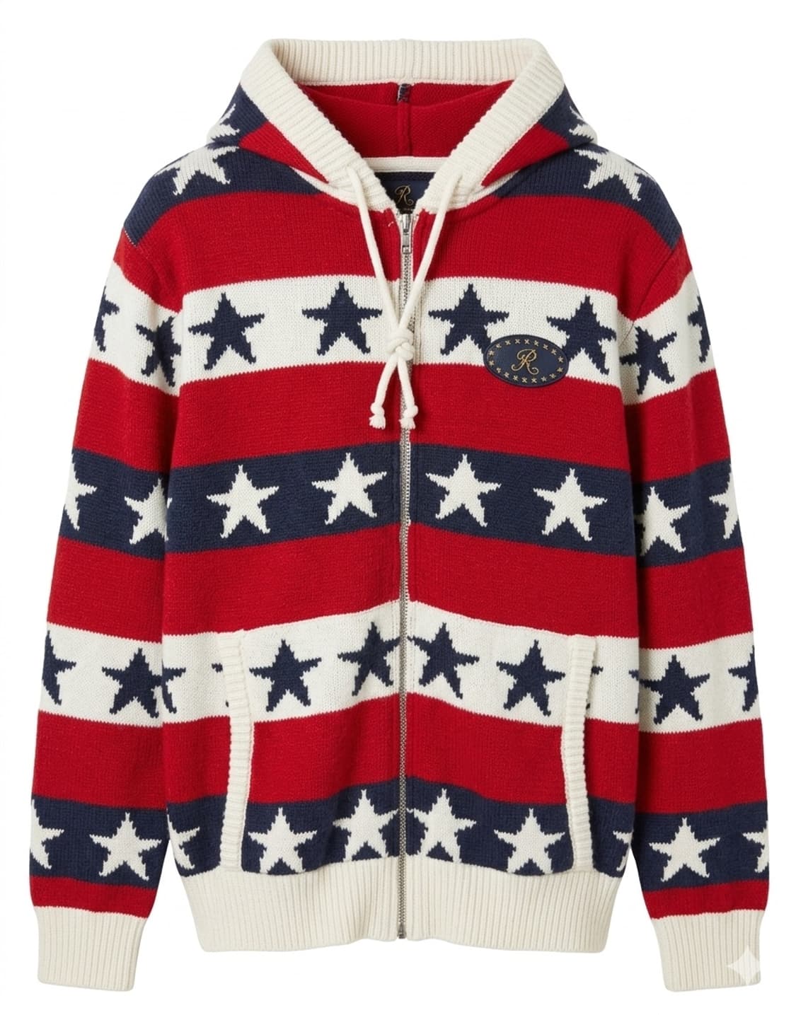 웍스아웃 스타 니트 후드 상품이미지1