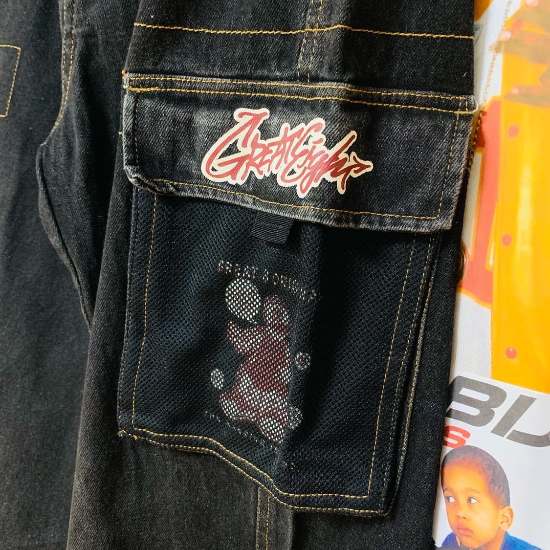 GR8 great8 올드스쿨 카고데님 상품이미지4