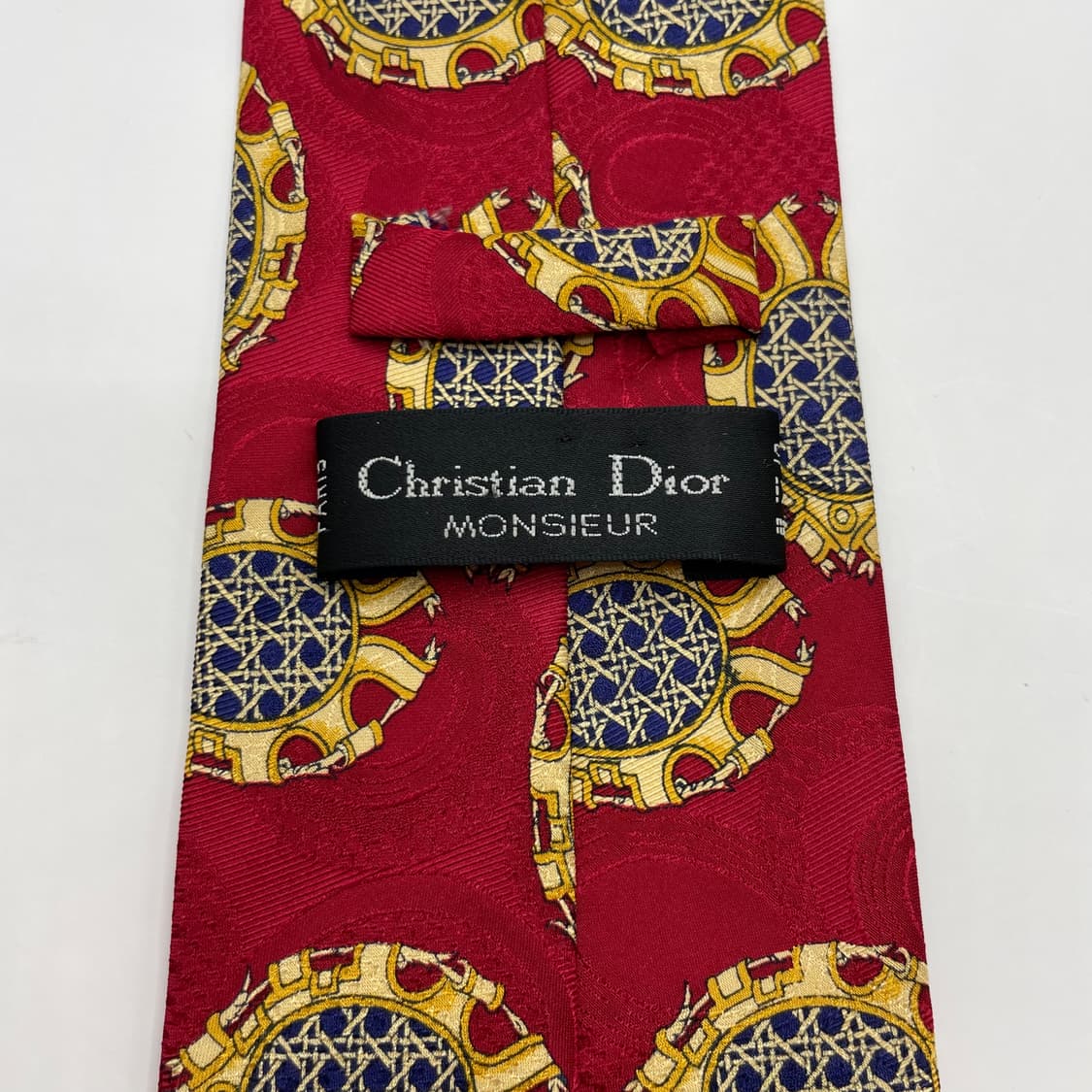 536) (Christian DIOR) 크리스찬 디올 패턴 넥타이 상품이미지5