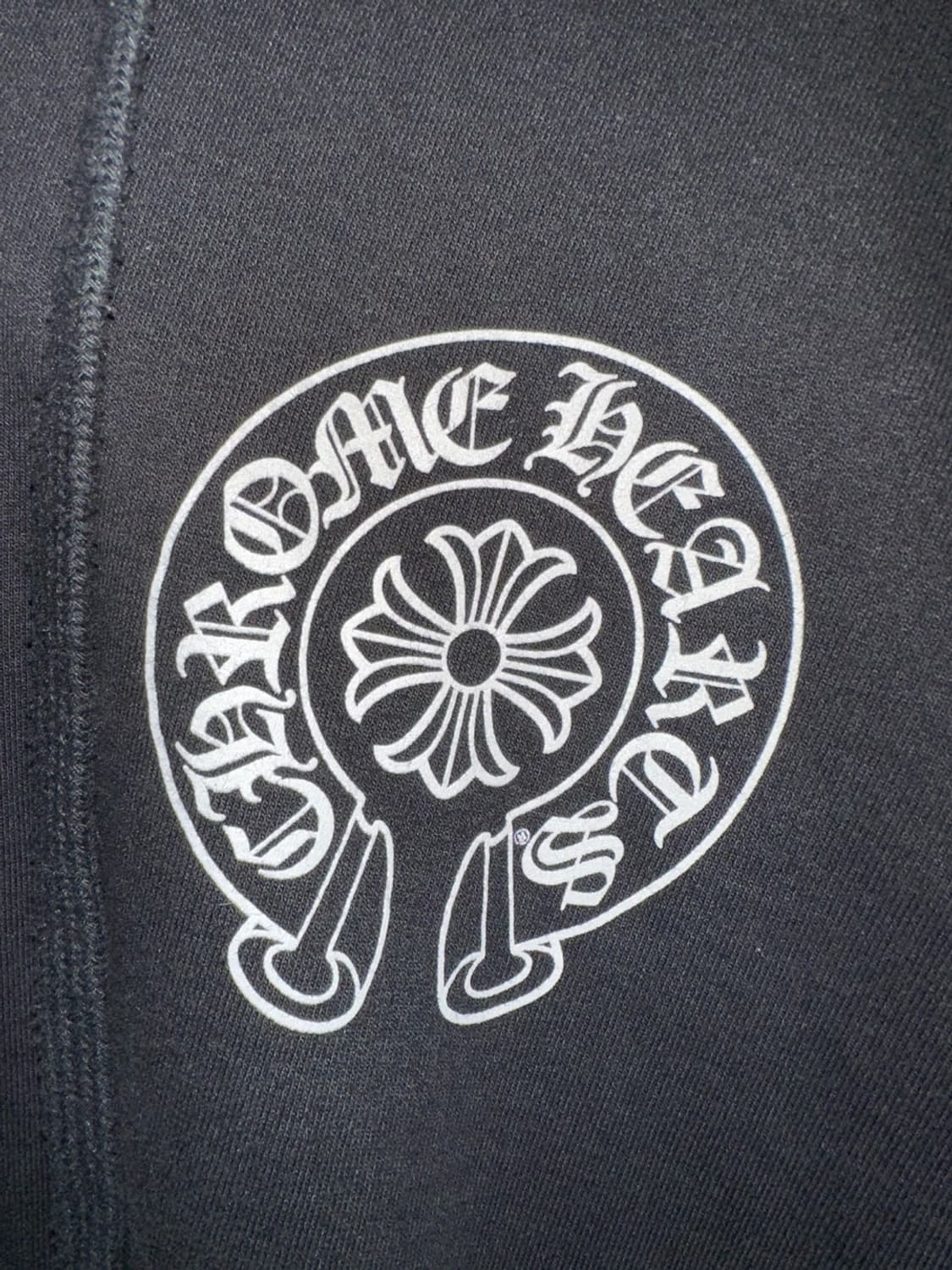 [미국판] 크롬하츠 해비웨이트 홀스슈 플로럴 후드집업 L  상품이미지3