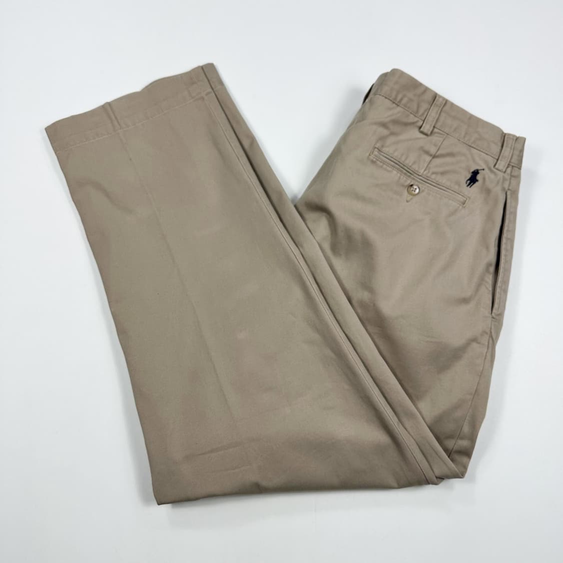 36 폴로 랄프로렌 클래식 와이드핏 치노팬츠 베이지 상품이미지1
