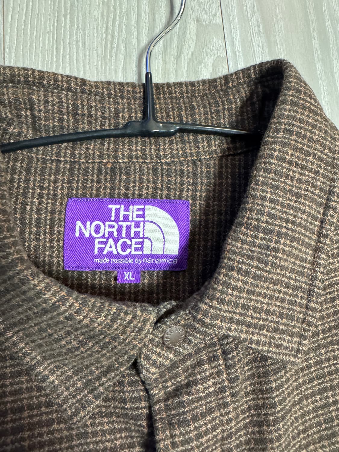 노스페이스 퍼플라벨 / 플란넬 더블 포켓 필드 워크 셔츠 / XL 상품이미지5