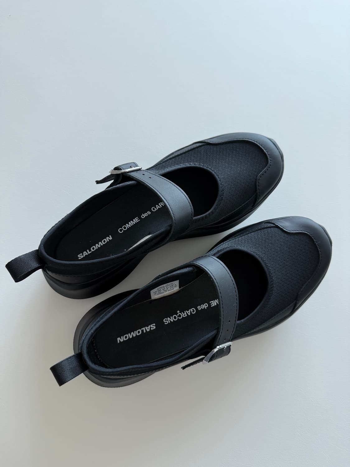 살로몬 꼼데 RX 메리제인 플랫폼 CDG 블랙 245 상품이미지1