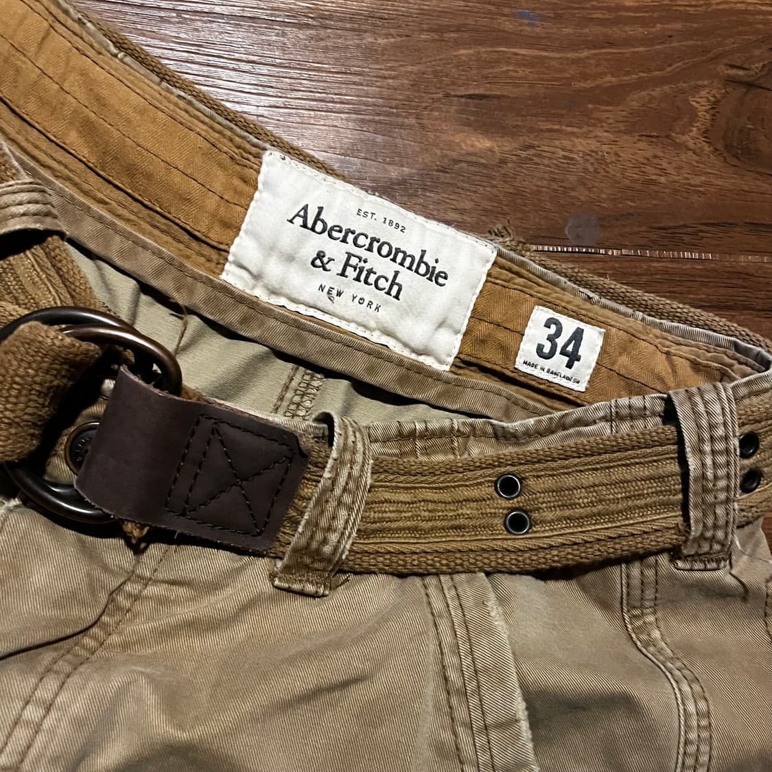 Abercrombie Vintage Distressed Shorts 상품이미지3