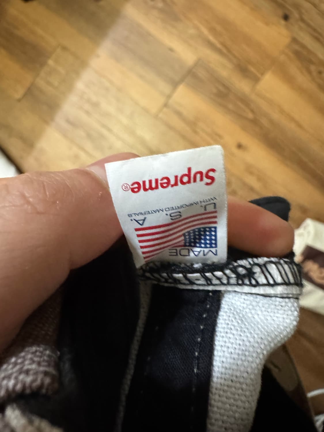 슈프림 카모 s로고 캡 상품이미지3