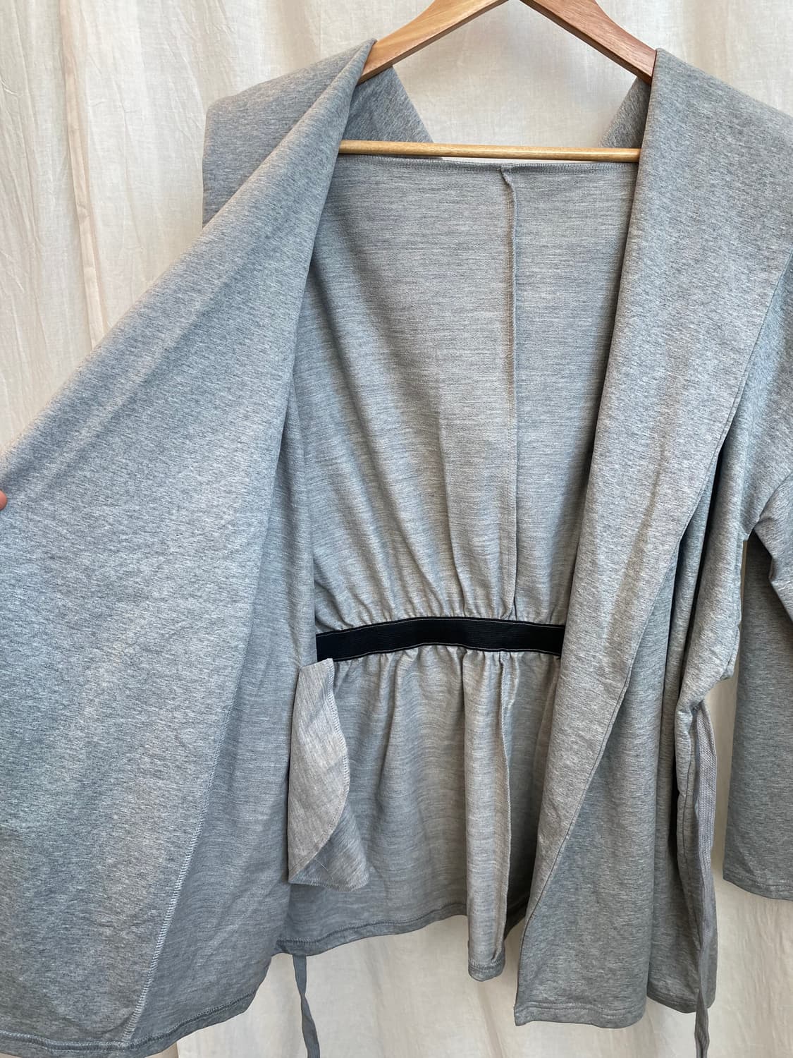 JULIE&LOUIS 그레이 후드 자켓(M-L/미사용품) 상품이미지9