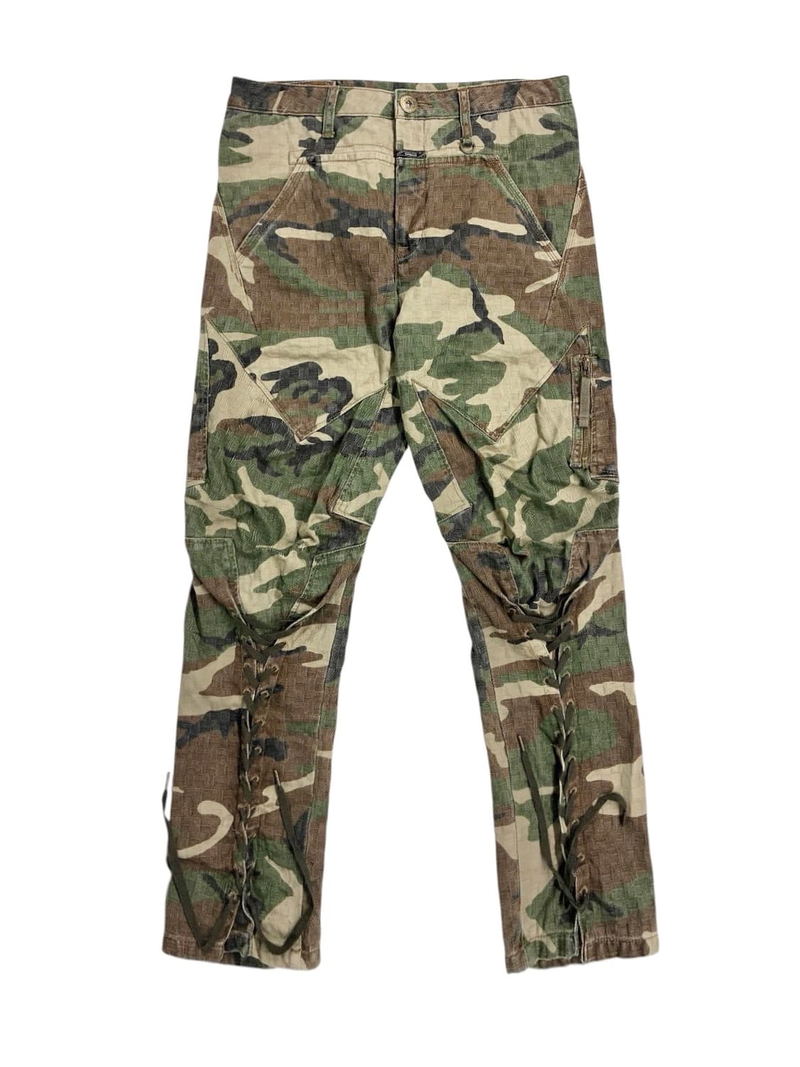 2000‘s 저버드 스타 패널 카모 사루엘 팬츠 상품이미지7