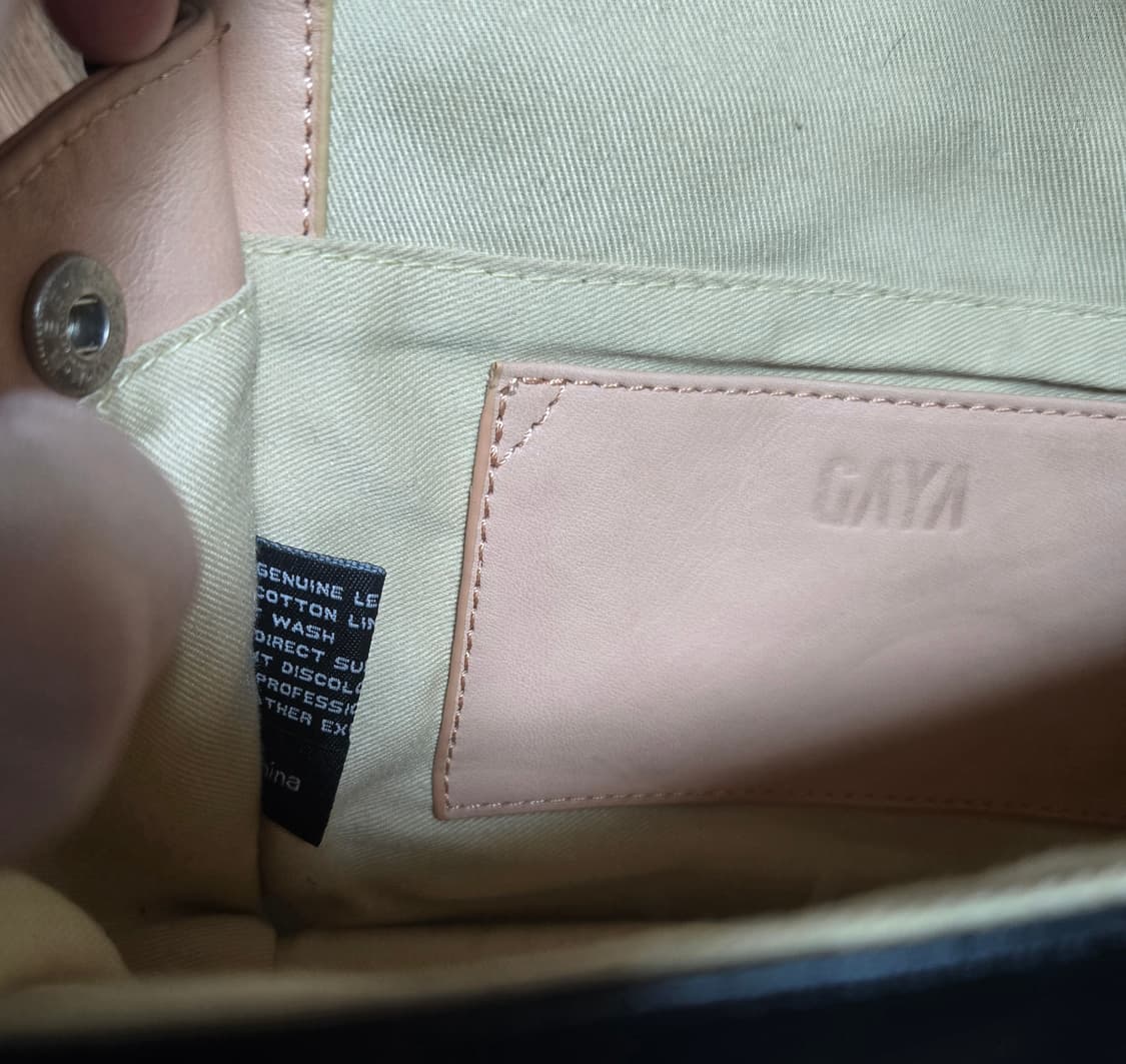 라빠레뜨  Gaya 가죽 사첼 크로스백 상품이미지3