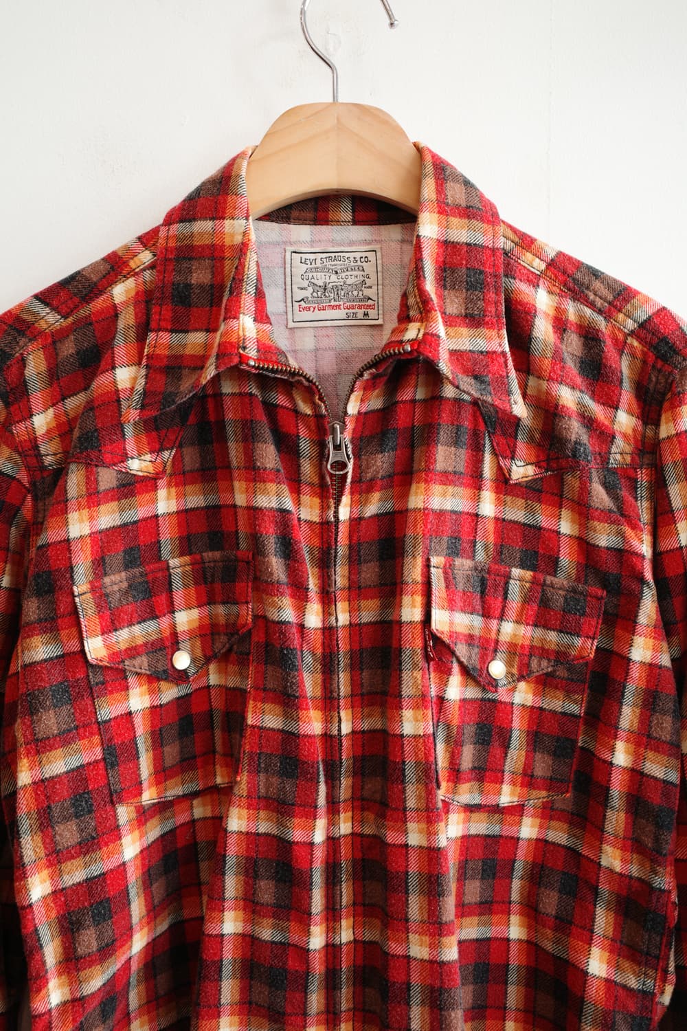 Levis 리바이스 투웨이 집업 웨스턴셔츠 상품이미지2