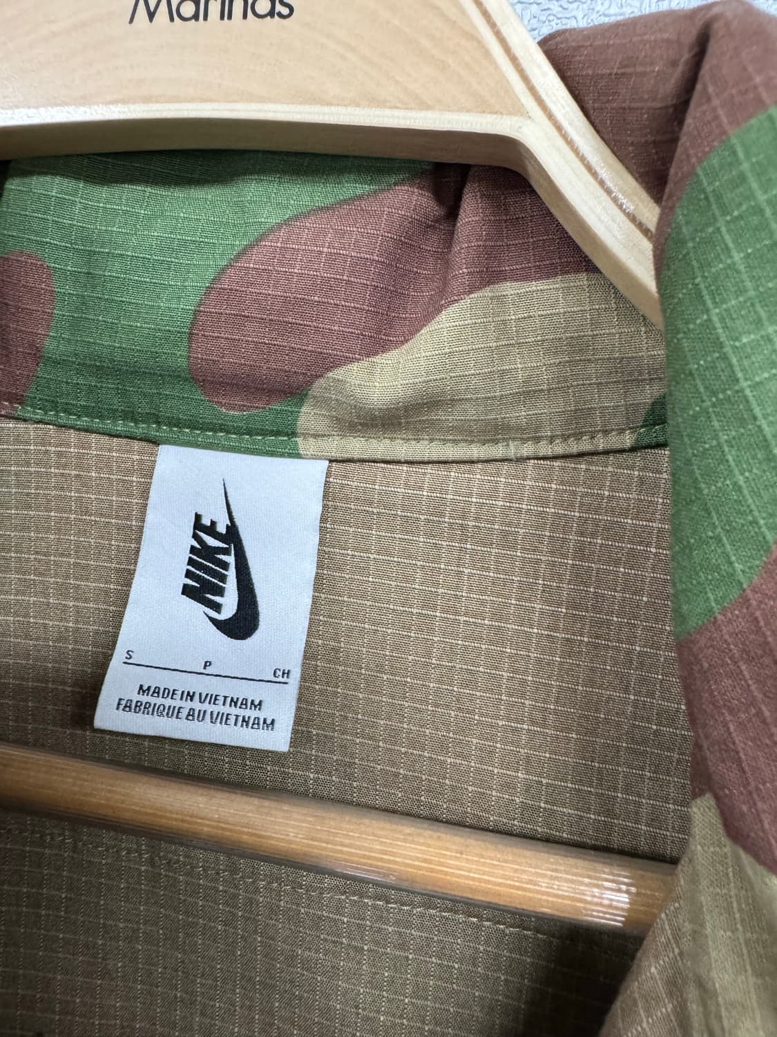 나이키x오프화이트 카모 코튼 자켓 상품이미지4