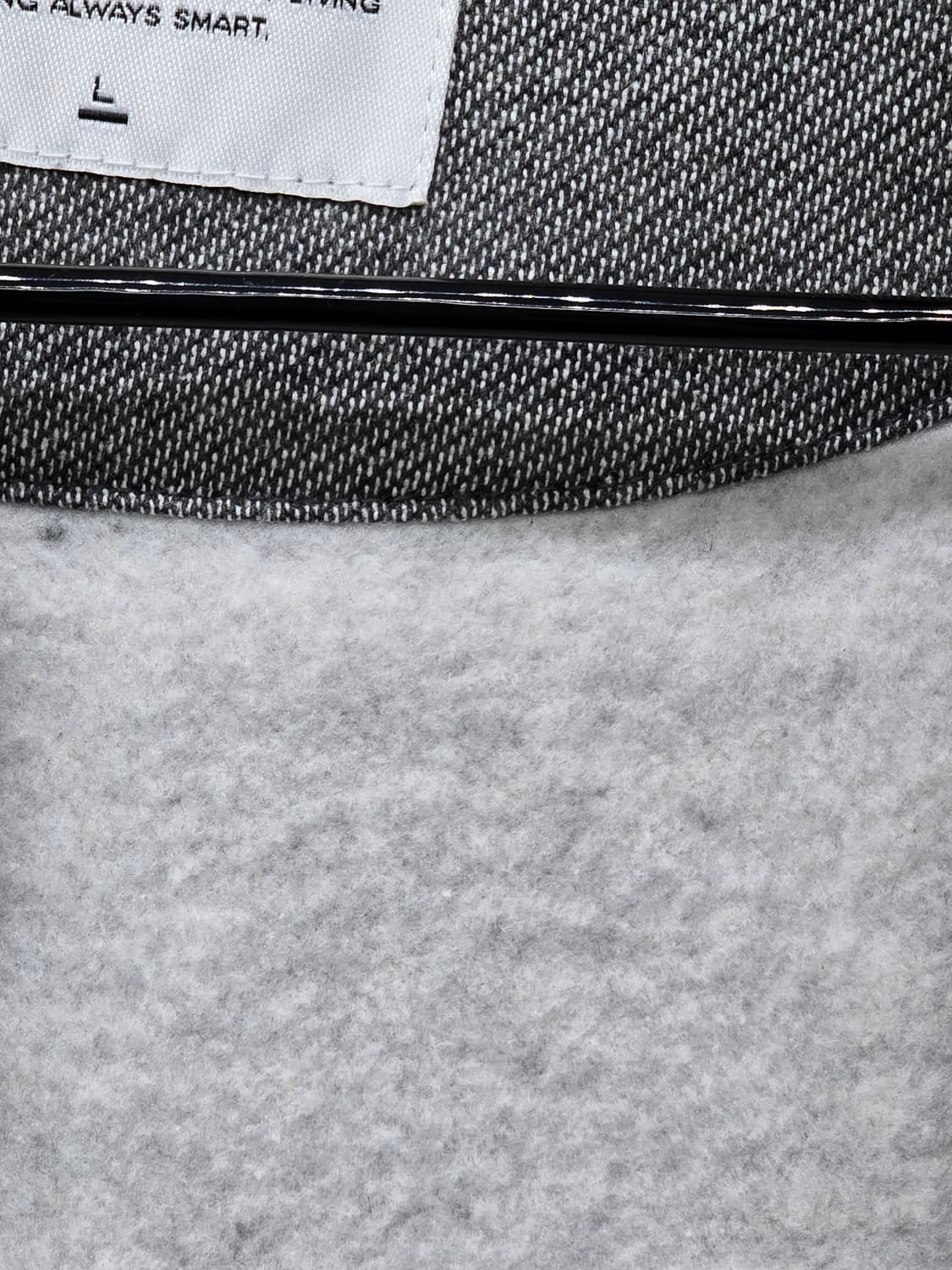 ikka 넥 라인 배색 봄버 자켓 상품이미지10