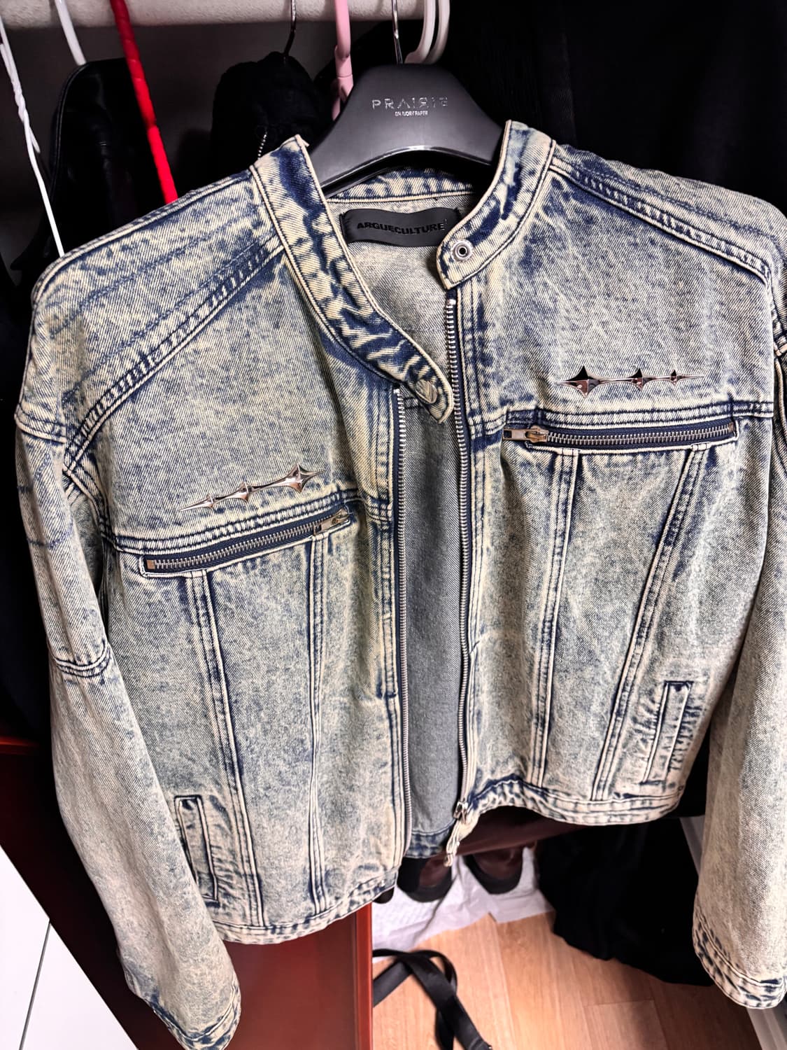 비엑세스 연청 데님자켓 상품이미지2