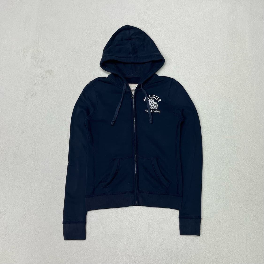 Hollister navy hood zip-up  상품이미지4