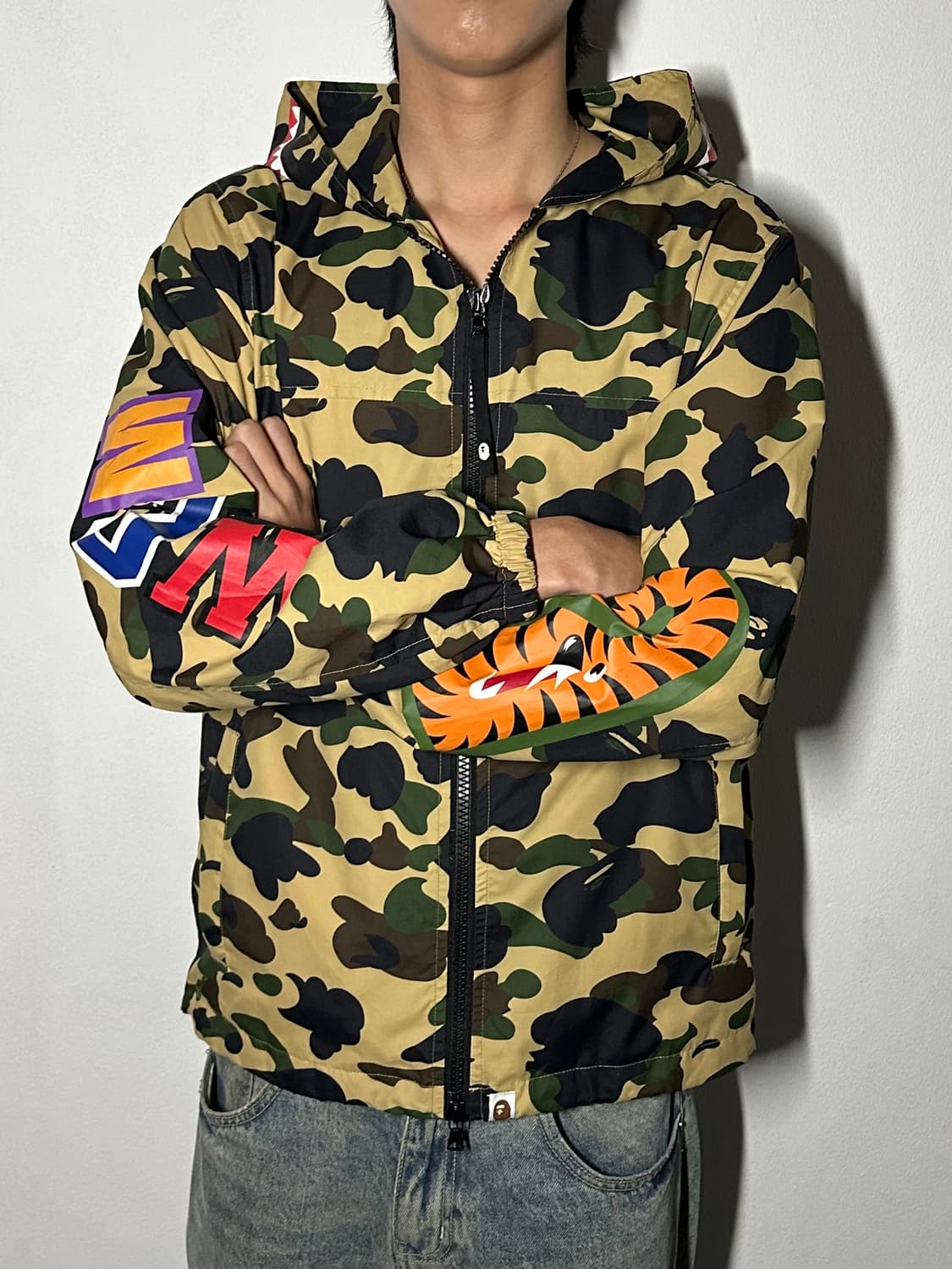 A BATHING APE Shark Camo Jacket 상품이미지2