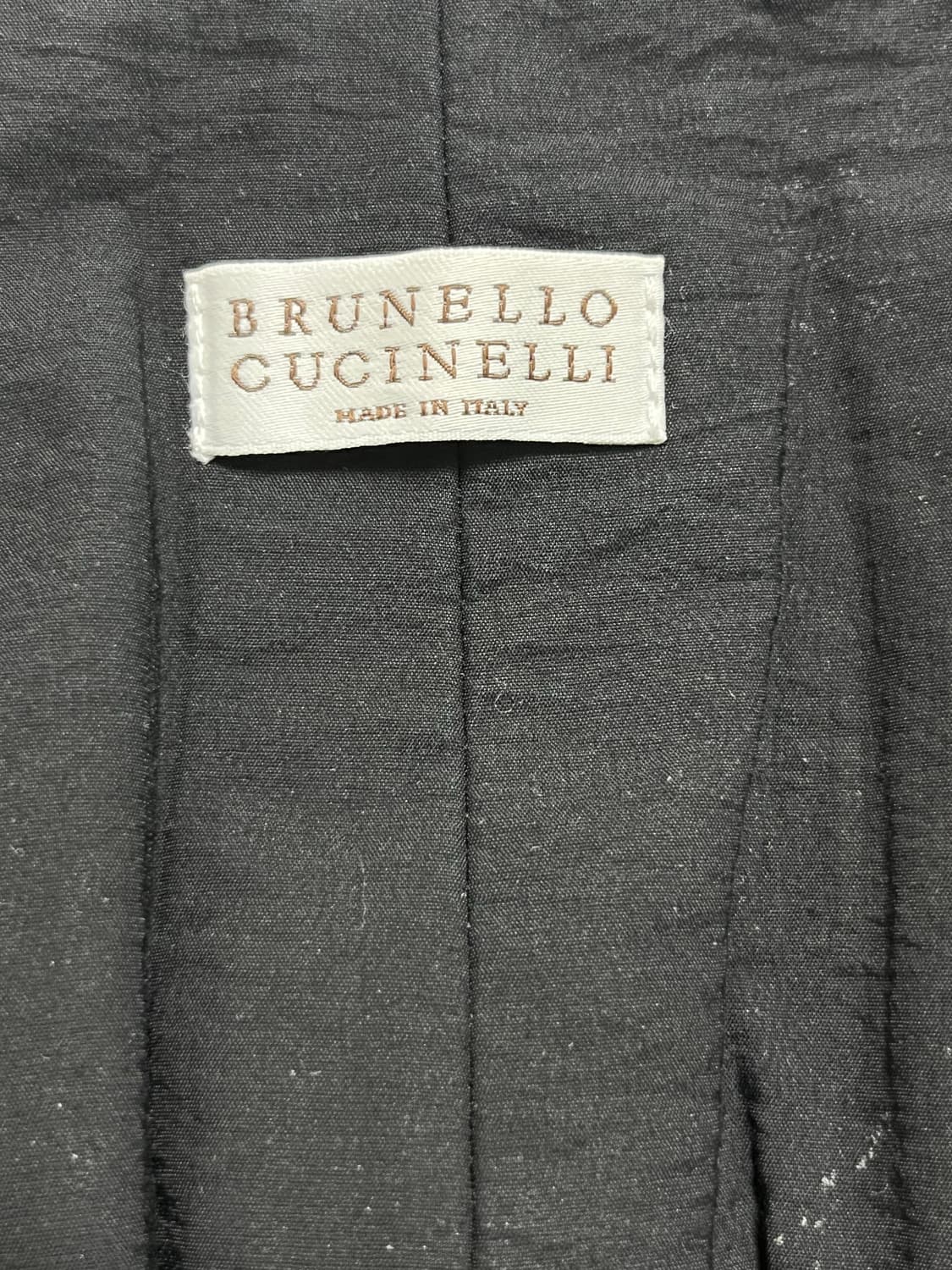BRUNELLO CUCINELLI 블랙 와이드 팬츠 여름용 매장판 상품이미지3