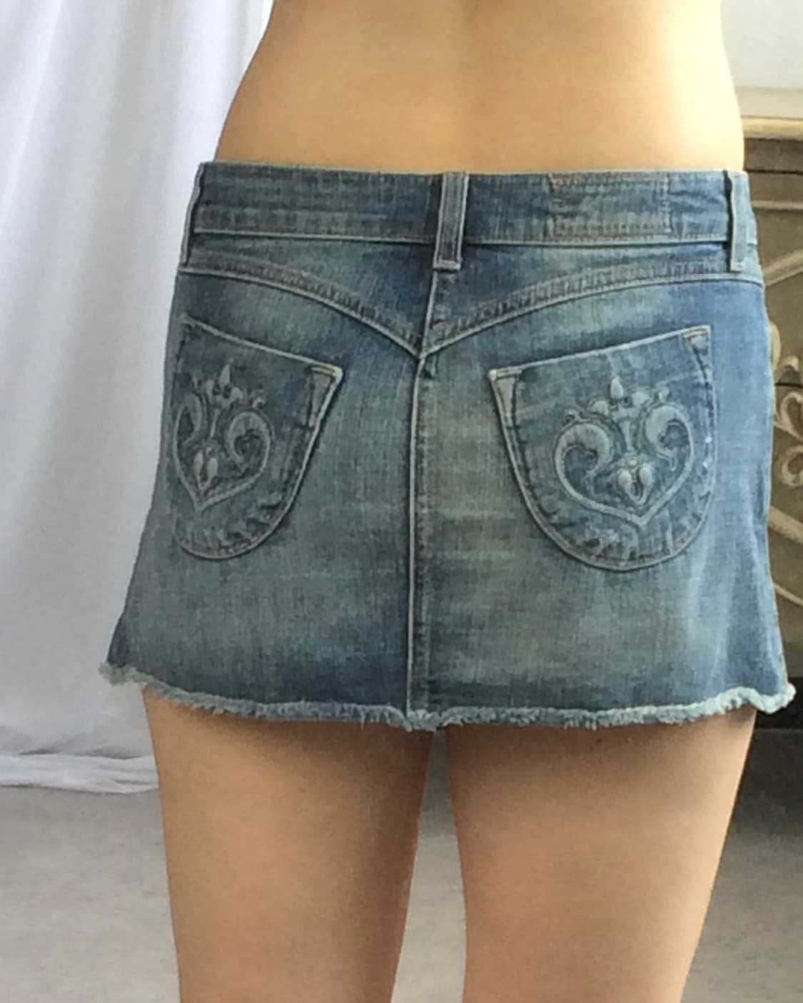 back pocket point mini skirt  상품이미지3