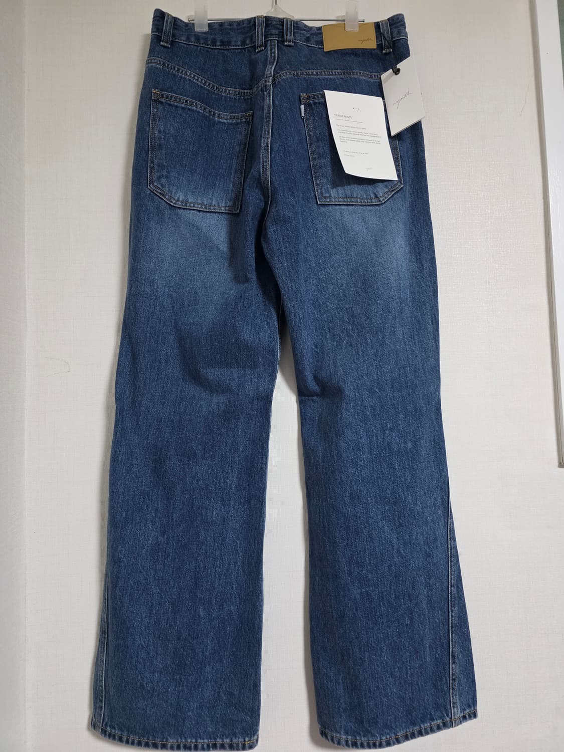 [S] 유스 structured flared denim pants 상품이미지6