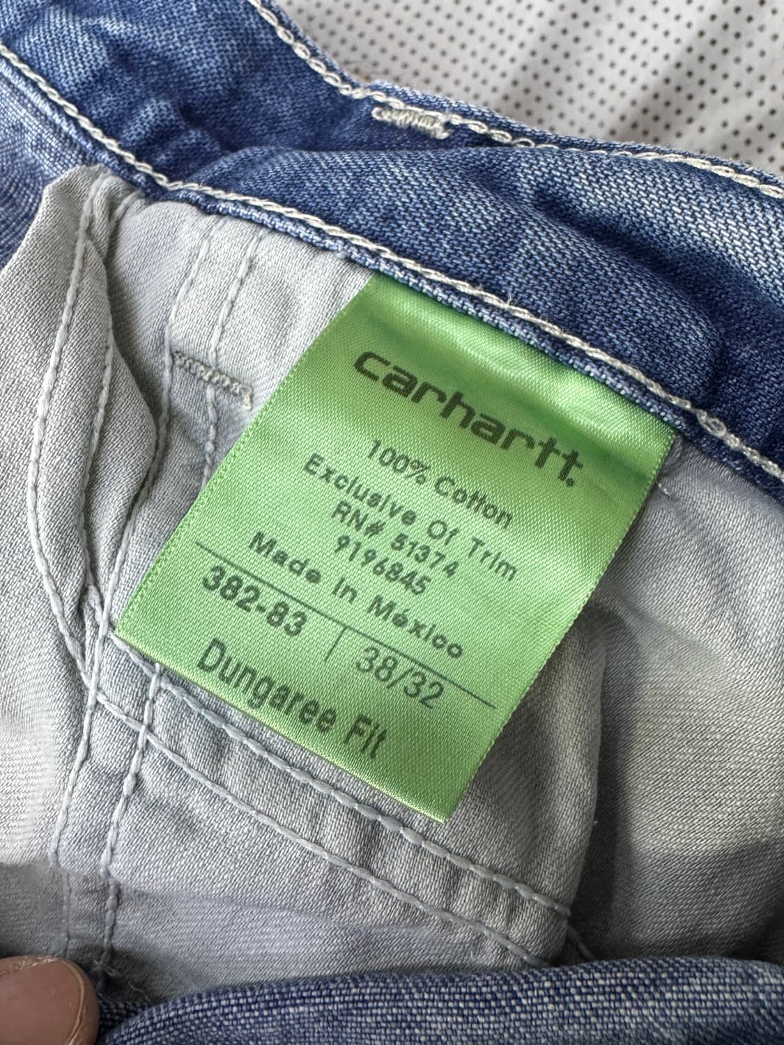 칼하트 싱글니 카팬터 팬츠 상품이미지7