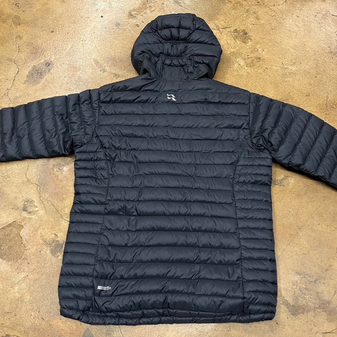 [정품/XL] Rab 랩 블랙 패딩 자켓 후드 b18 상품이미지4