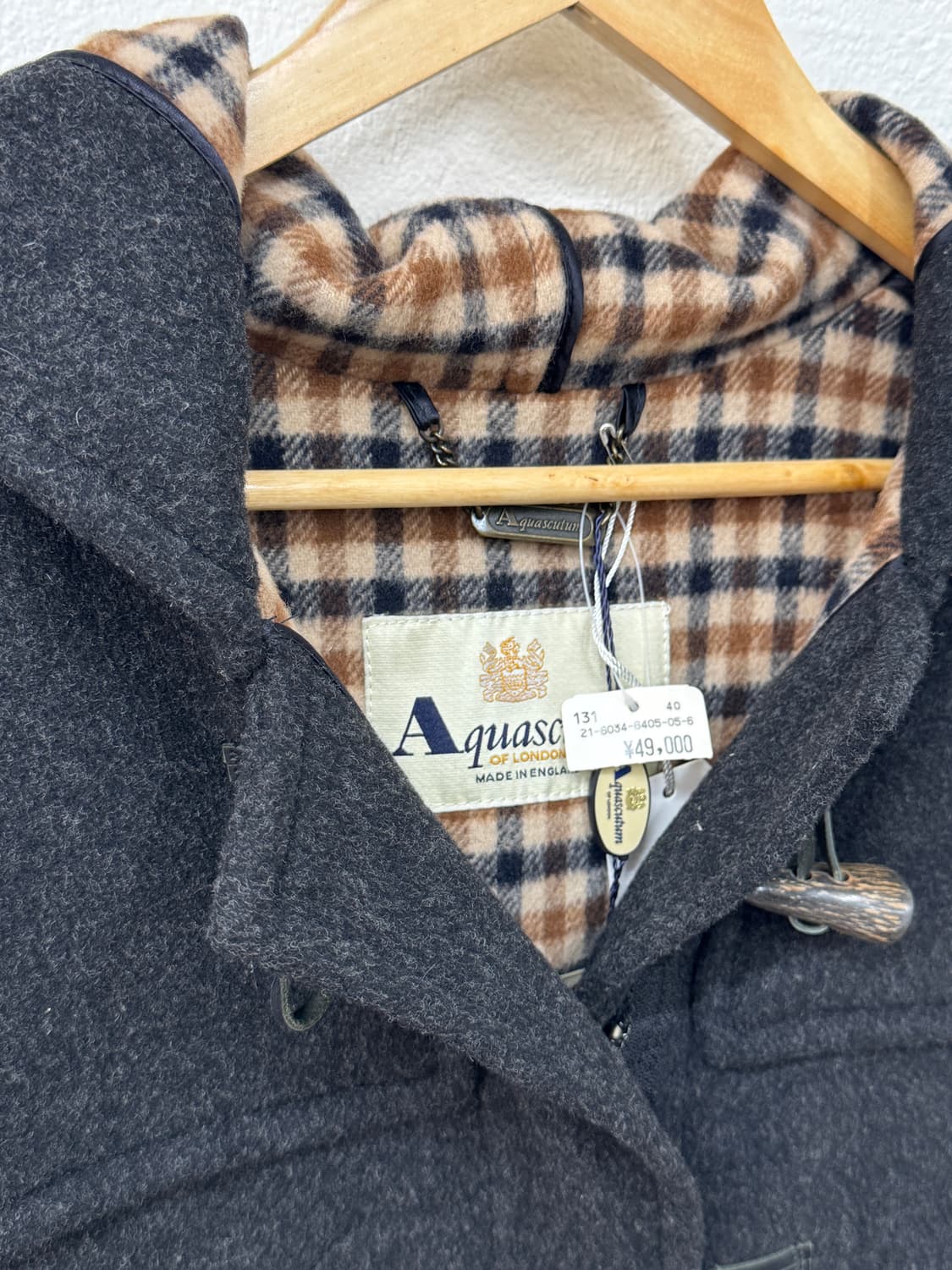 아쿠아스큐텀 더플코트 상품이미지2