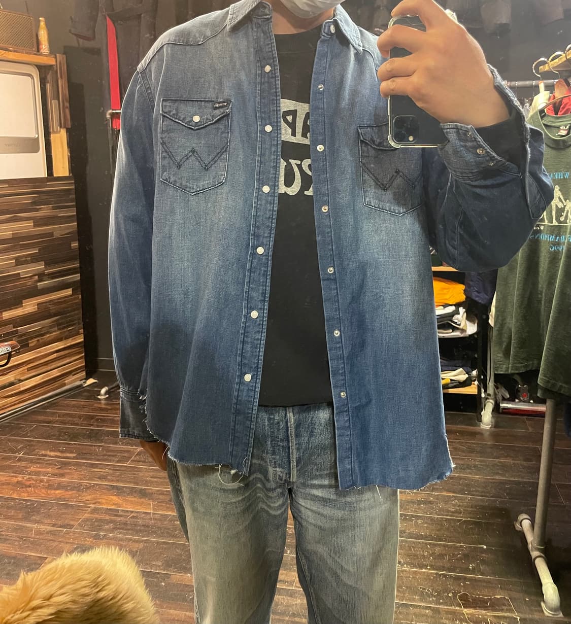 랭글러 웨스턴 데님셔츠 상품이미지10