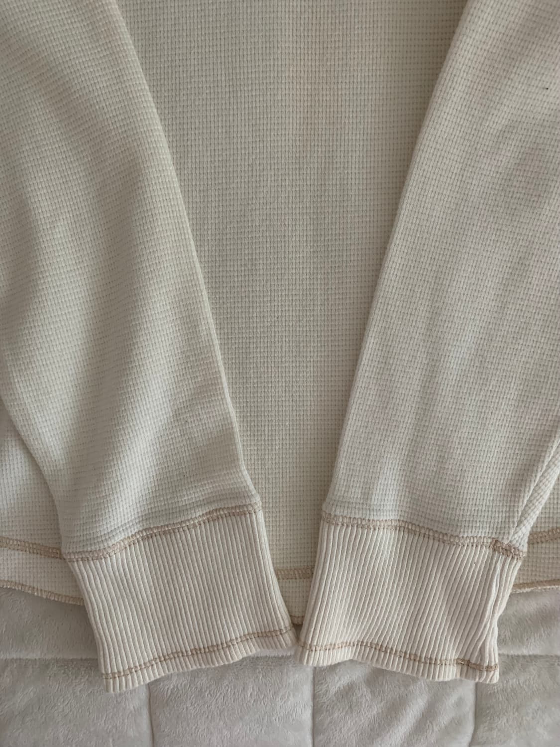 아베크롬비 로고 와플 롱슬리브 티셔츠 상품이미지4