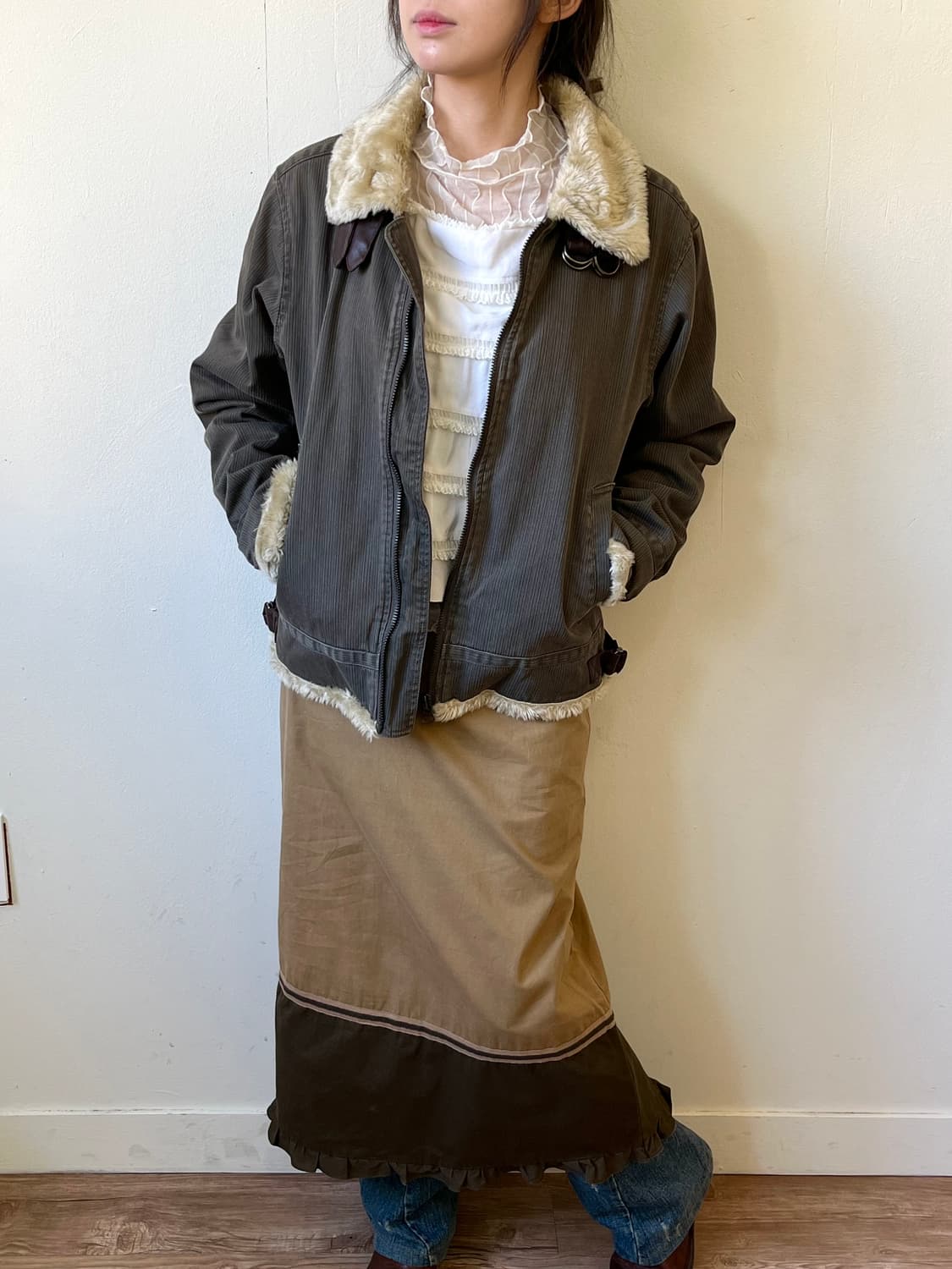 JUNGLE STORM 무스탕 자켓 상품이미지4