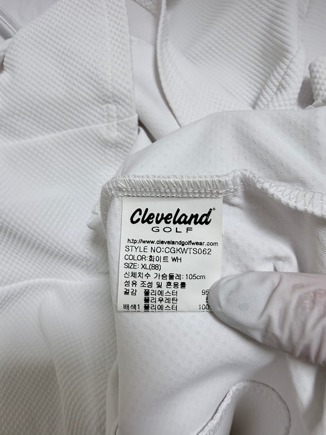 클리브랜드 골프웨어 여성 바람막이 티셔츠 66-77 상품이미지5