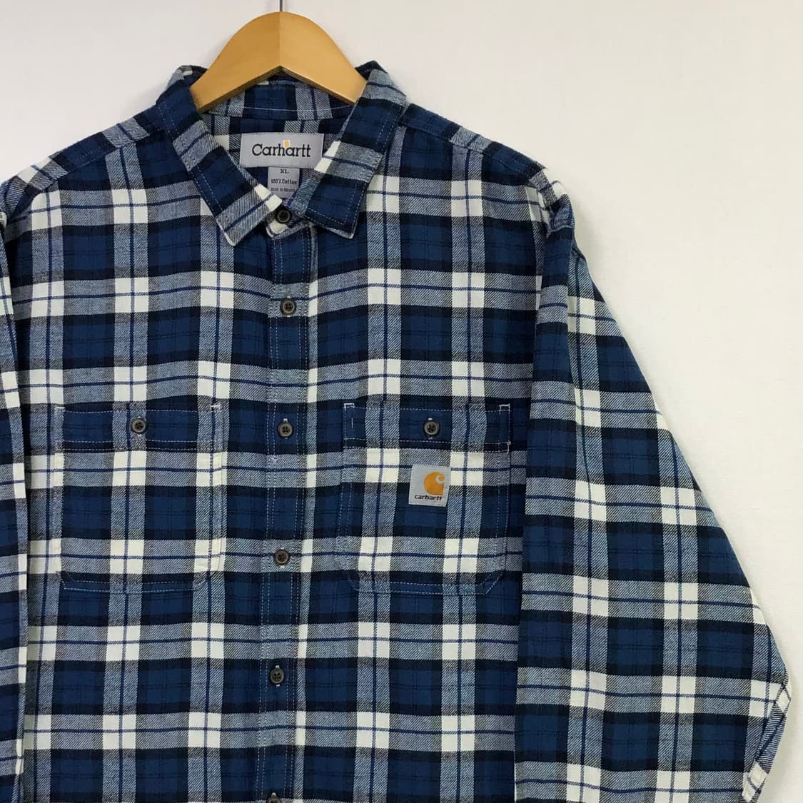 XL 칼하트 체크 남방 상품이미지1