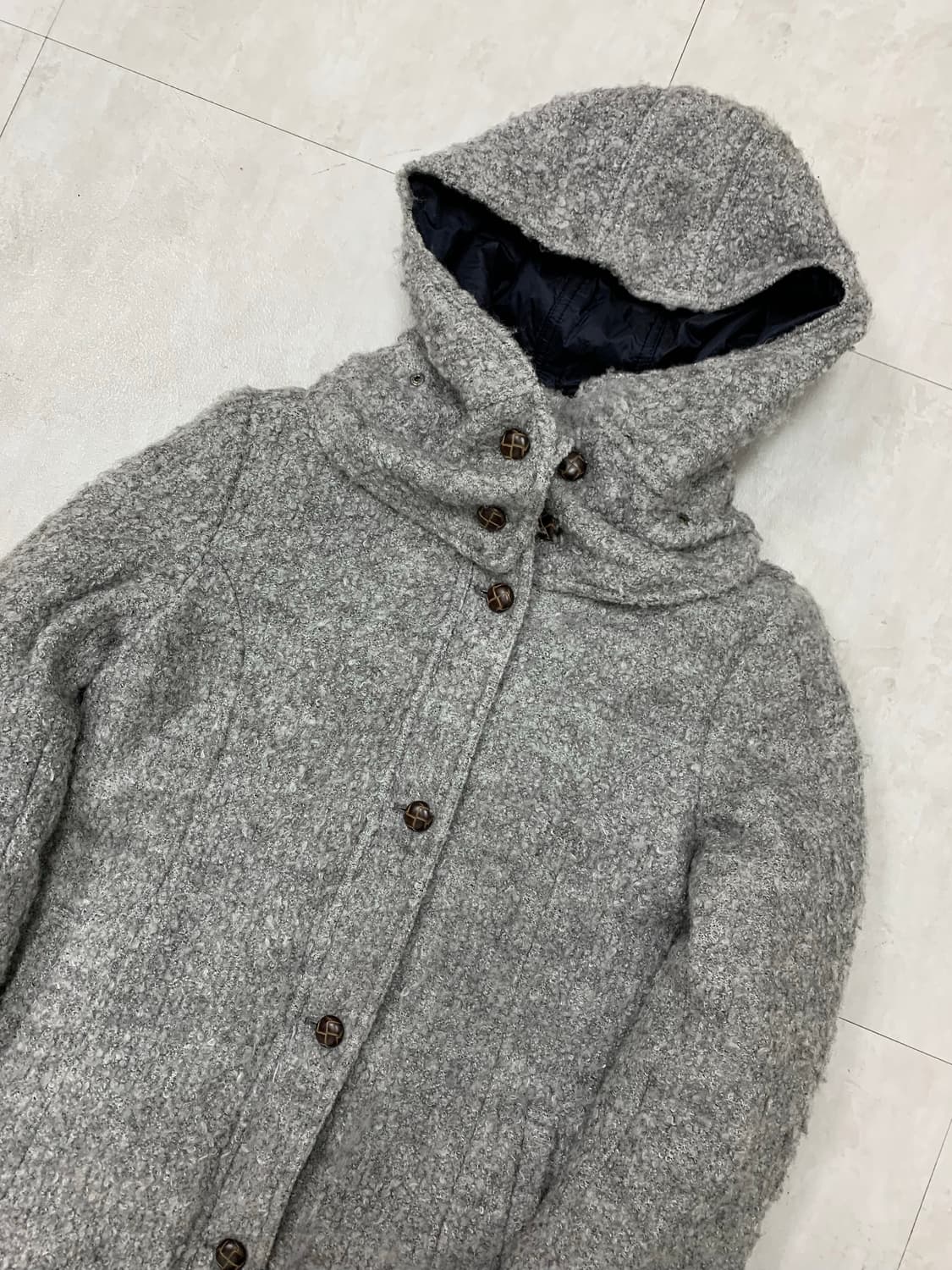 Michel klein 리버시블 미디 패딩 #362 상품이미지9