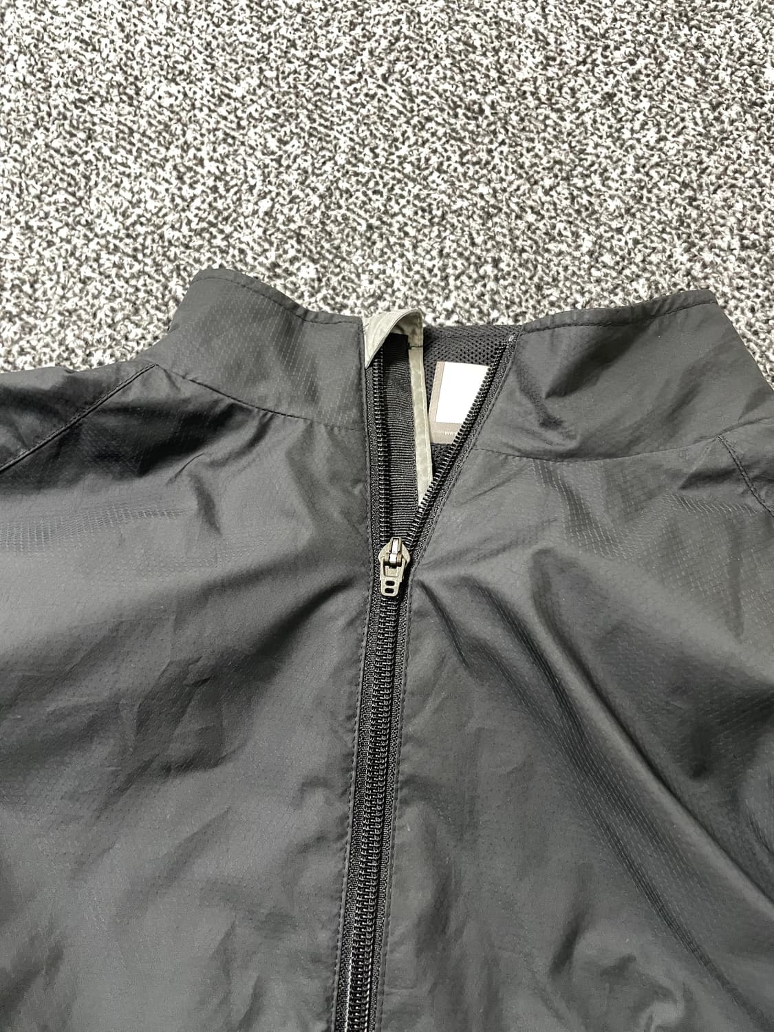 빈티지9. 나이키 올드스쿨 바람막이 블랙 그레이 배색 점퍼 상품이미지7