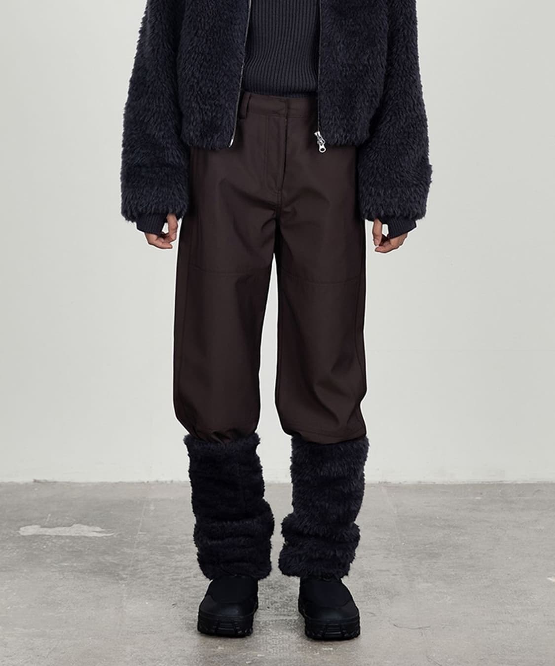 amomento 아모멘토 레그워머 HAIRY FUR LEG WARMER 상품이미지5