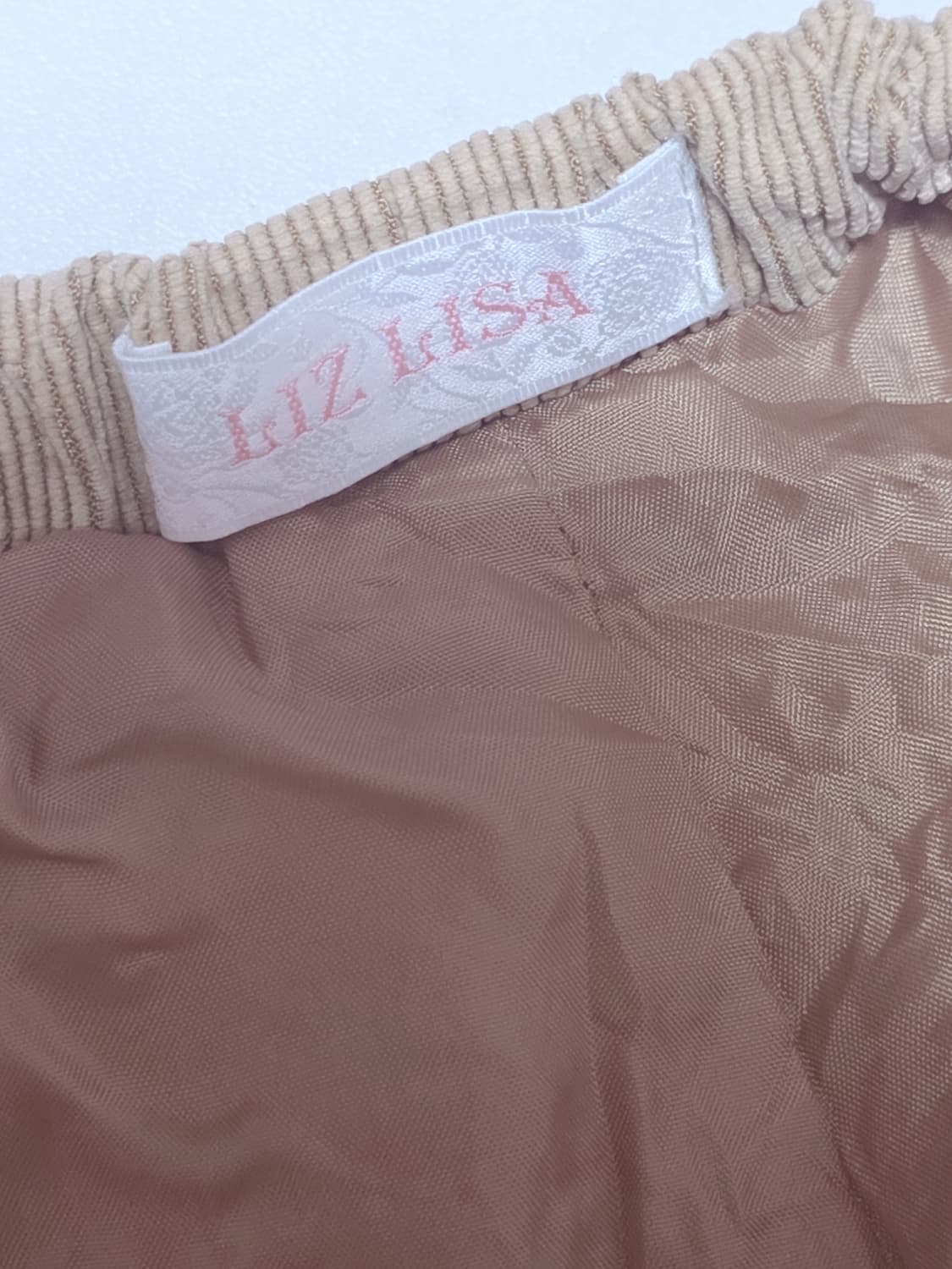 리즈리사 라떼깔 큐롯 스커트 상품이미지2